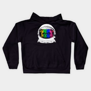 Astronaut Pug Kids Hoodie